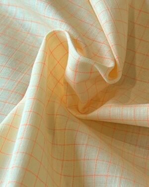 tissu coton koy jaune cousette