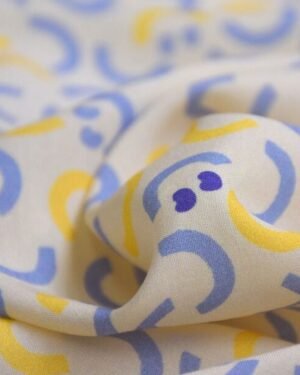 tissu viscose entrelac cousette