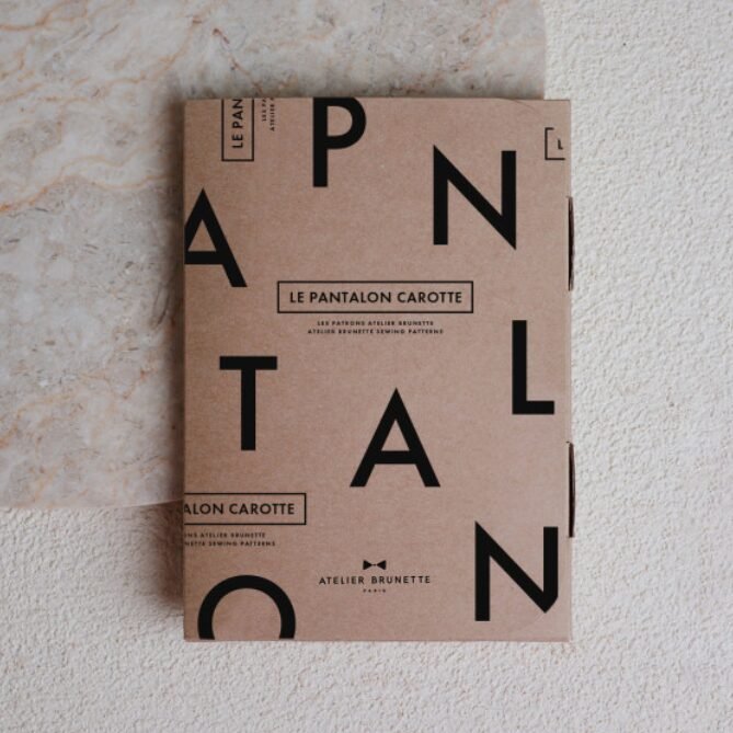 Le Pantalon Carotte Atelier Brunette