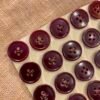 boutons vintages bordeaux 15mm