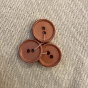 lot boutons vintages roses 22mm