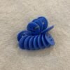 lot boutons vintages bleu 15mm