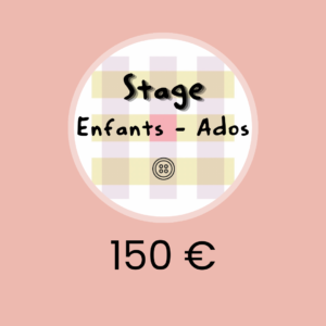 Stage couture enfants - ados