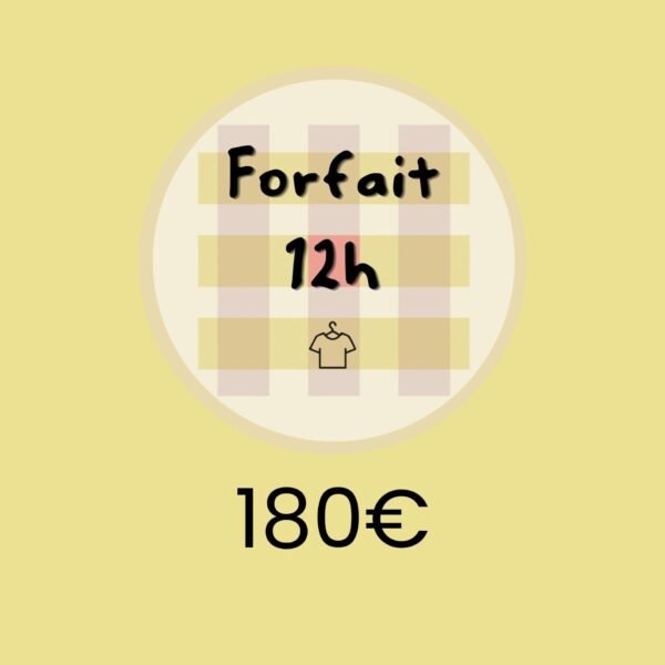 Forfait Couture 12h Projets Libres