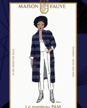 patron manteau pam marque maison fauve