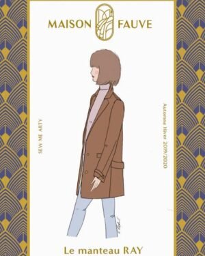 patron manteau ray marque maison fauve
