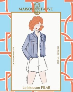 patron blouson pilar marque maison fauve