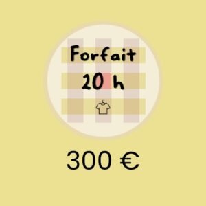 Forfait Couture 20h Projets Libres