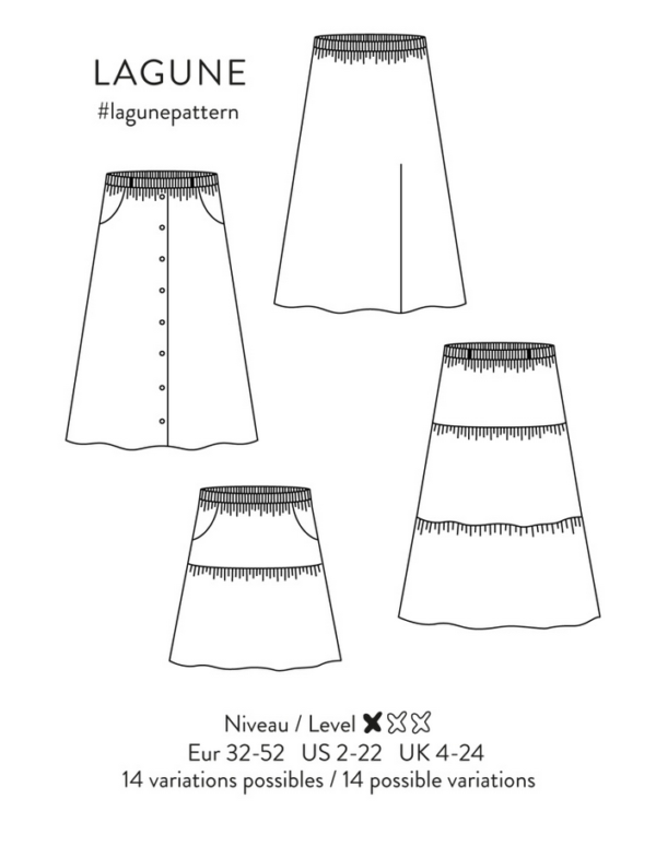 Jupe Lagune Atelier Scammit