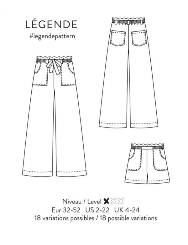 Pantalon Légende Atelier Scammit