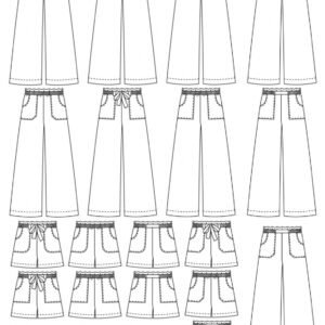 Alternative view of Pantalon Légende Atelier Scammit