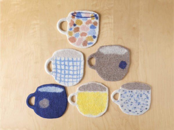 Atelier Feutrage - Dessous de tasse