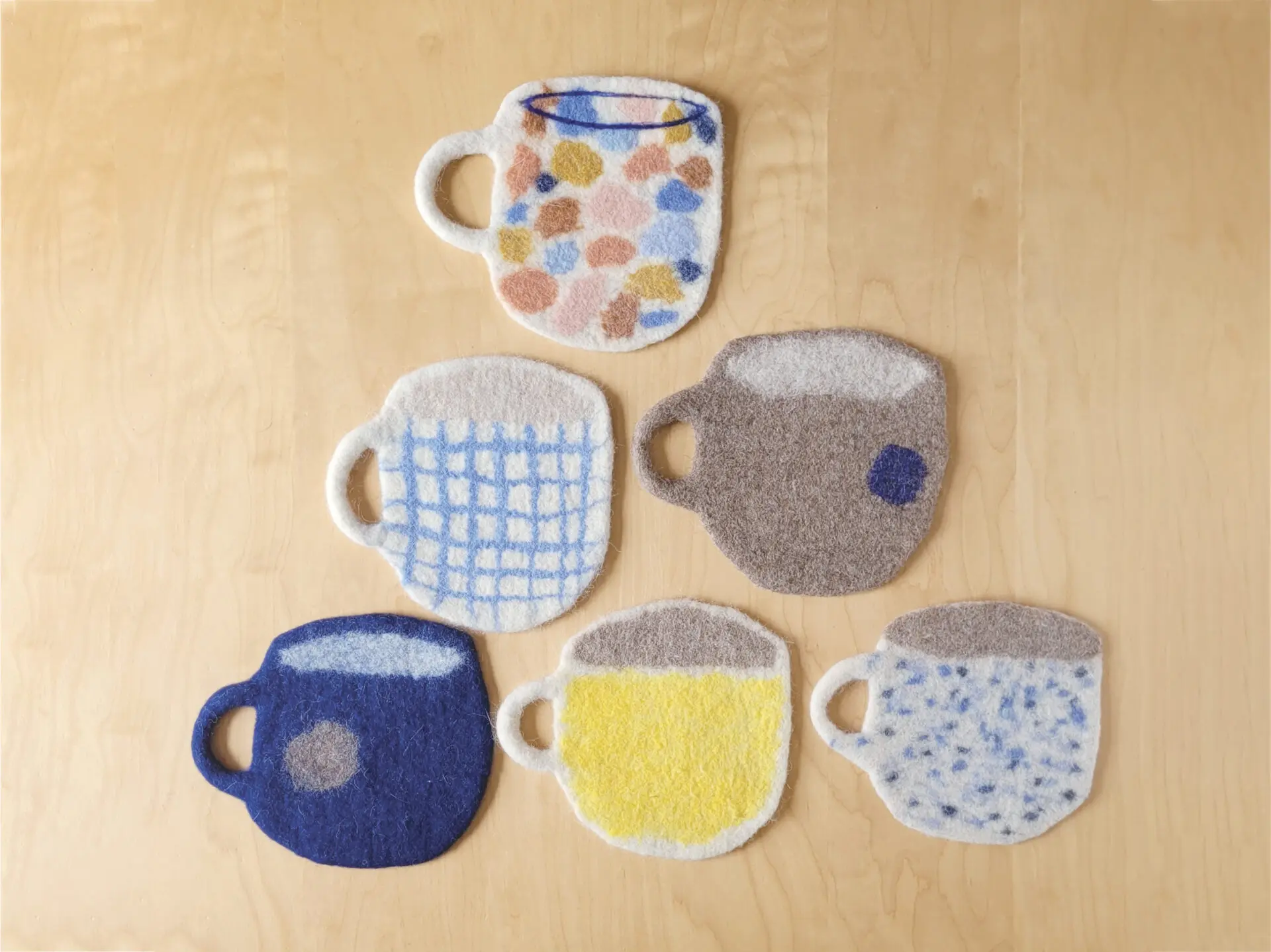 Atelier Feutrage - Dessous de tasse