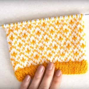 Technique couleurs : jacquard